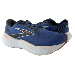 Brooks Glycerin 21 Blue Icy Pink Women Sze 8 Running Shoes Breathability Comfort